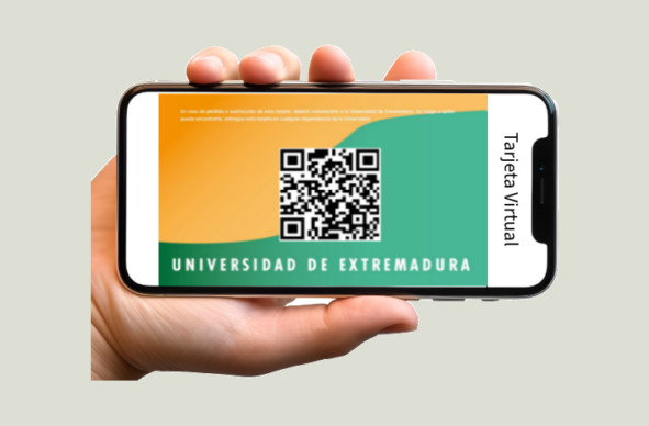 Código QR de la Tarjeta Universitaria Inteligente Virtual (vTUI) por el personal de biblioteca